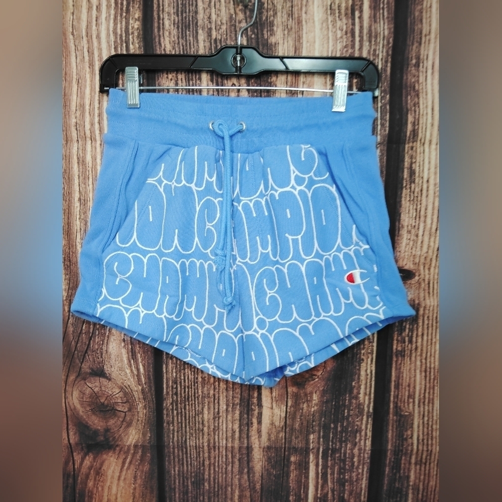 Champion Blue Women's Shorts Size Small In New Condition!